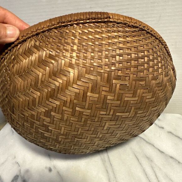 Vintage utility basket hand made Boho fruit/ bread/veggie all purpose basket - Picture 6 of 12